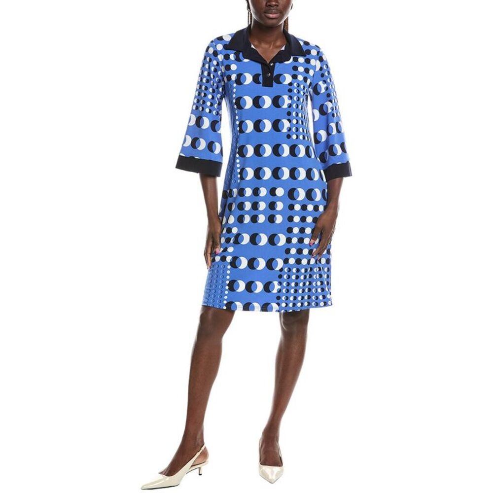 Joseph Ribkoff Womens  Midi Dress, Blue
